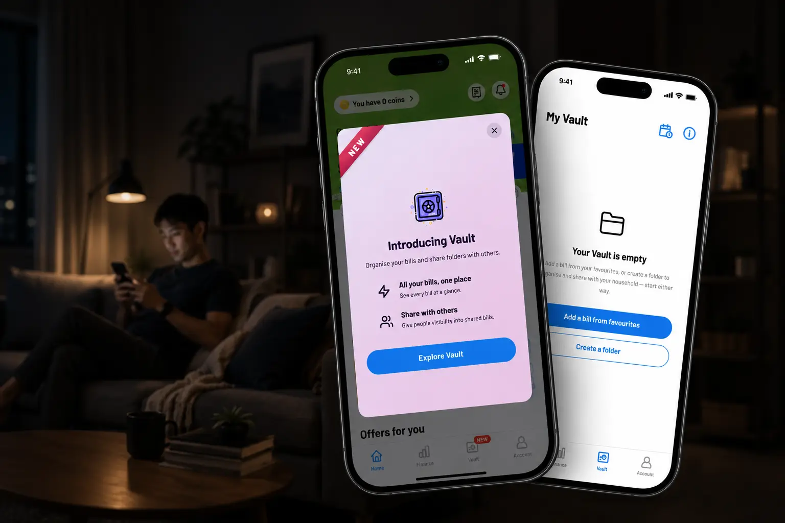 AXS bill-payment app new feature